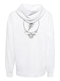 James Perse long-sleeve cotton hoodie