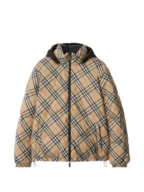 Burberry reversible Check snowdon puffer jacket