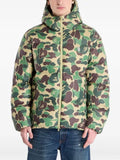 A BATHING APE® ABC camo-print hooded down jacket