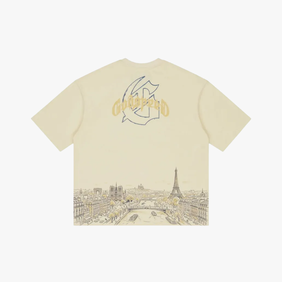 GodSpeed Paris Skyline Tee