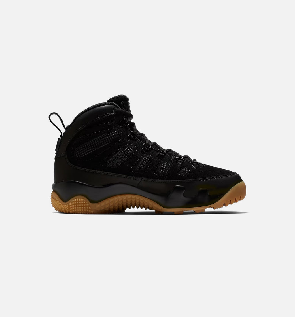 Air Jordan 9 Retro Boot Men's – Black/Gum Light Brown