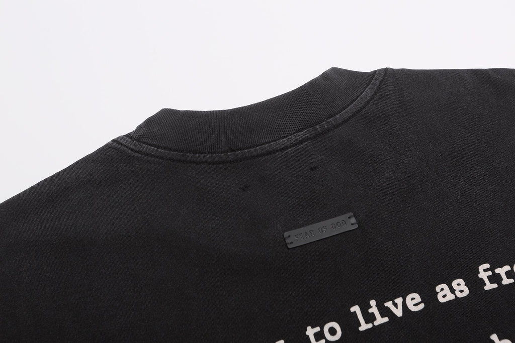 Fear of God x Barriers Live Free Graphic T-Shirt